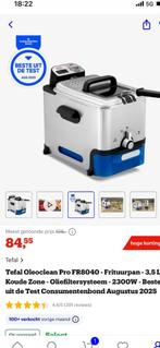 Friteuse Tefal 3.5 L. 2300w, 3 tot 4 liter, Ophalen, Zo goed als nieuw, Uitneembare binnenpan