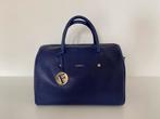 Bowlingbag Furla donkerblauw, Ophalen of Verzenden, Zo goed als nieuw