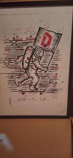 Duvel Astronaut Litho, Ophalen, Nieuw, Reclamebord, Plaat of Schild, Duvel