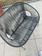 3-4 zits wicker bank van Maisons du Monde, Ophalen, Gebruikt, Wicker