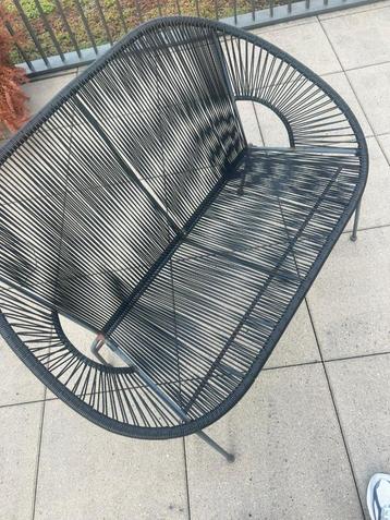 3-4 zits wicker bank van Maisons du Monde beschikbaar voor biedingen