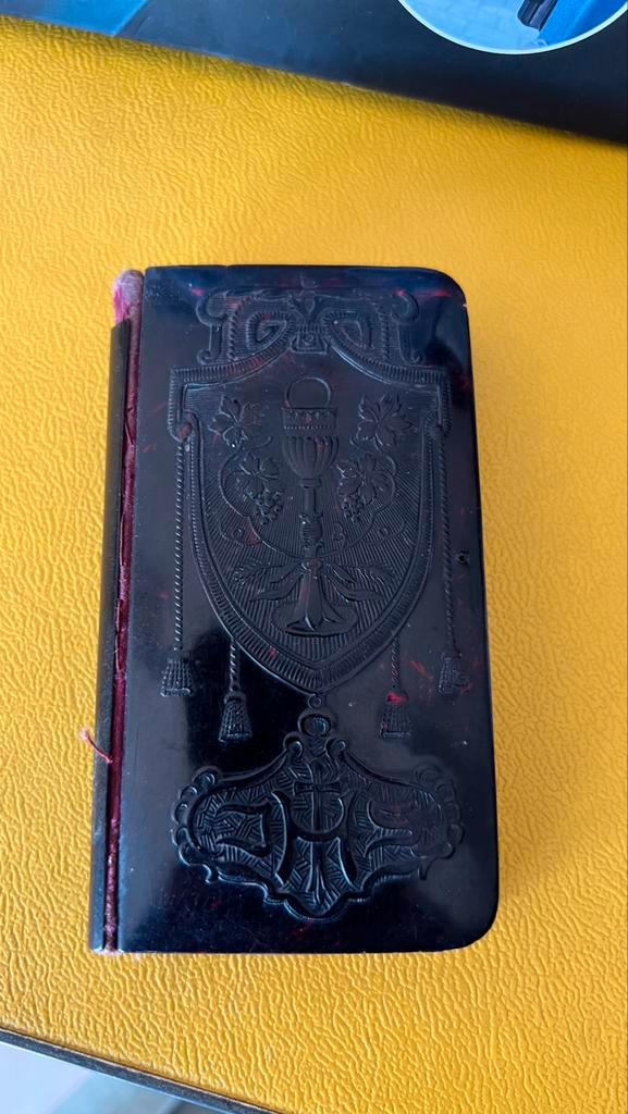 Antiek katholiek gebedenboekje misboekje – ca. 1900, Antiek en Kunst, Antiek | Boeken en Manuscripten, Ophalen of Verzenden