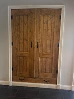 Eikenhout inbouw kast, Huis en Inrichting, Ophalen, 100 tot 150 cm, Eikenhout, Zo goed als nieuw