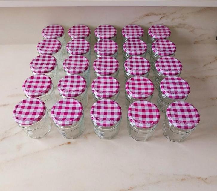 Bocaux à confiture Bonne Maman - 335gr, Hobby & Loisirs créatifs, Hobby & Loisirs Autre, Comme neuf, Enlèvement ou Envoi