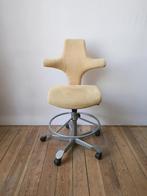 Ergonomische bureau stoel van Håg, model Capisco 8126., Geel, Ophalen of Verzenden, Zo goed als nieuw, Bureaustoel
