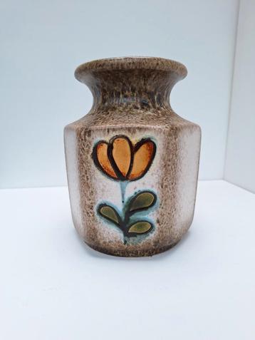 Vase vintage d'Allemagne de l'Ouest du milieu du siècle Teur