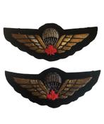2X Canadian WW2 Parachute wings insignia, Verzamelen, Ophalen of Verzenden