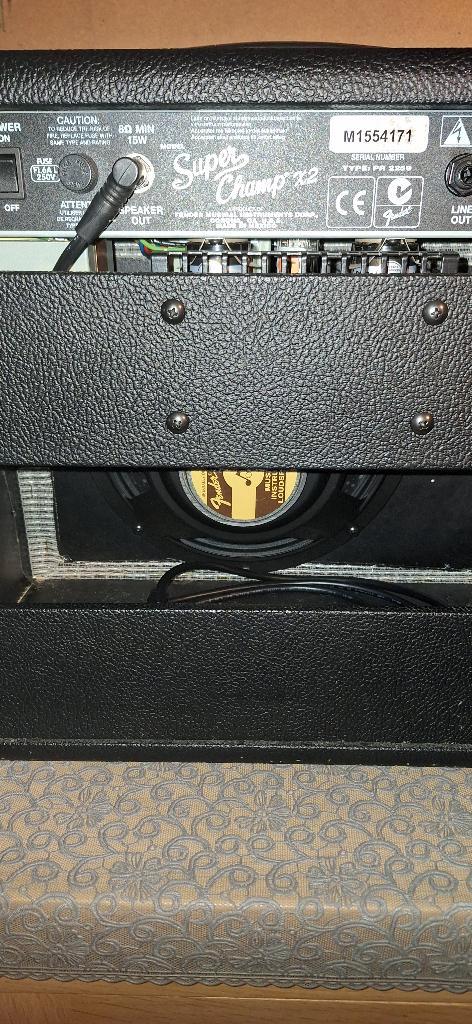 Fender lampengitaarversterker super champ x2, Muziek en Instrumenten, Versterkers | Bas en Gitaar, Zo goed als nieuw, Gitaar, Ophalen