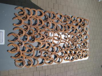 HOEFIJZERS ( ideaal voor kunstwerk, 100 stuks) beschikbaar voor biedingen