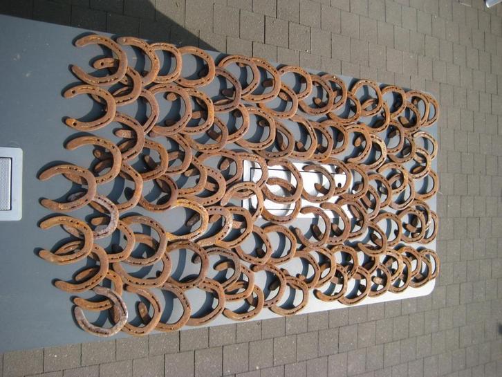 HOEFIJZERS ( ideaal voor kunstwerk, 100 stuks), Doe-het-zelf en Bouw, Gereedschap | Handgereedschap, Gebruikt, Ophalen