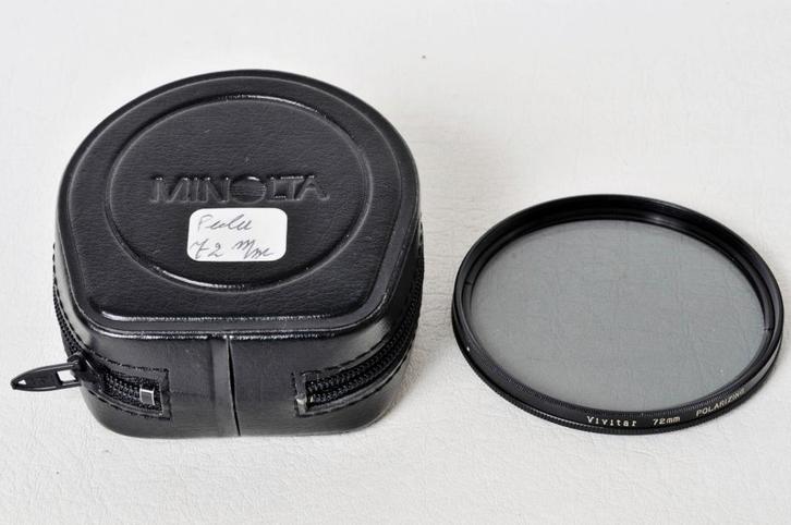 Polarisatiefilters van 52 tot 72 mm: voor digitaal/zilver, Audio, Tv en Foto, Fotocamera's Analoog, Zo goed als nieuw, Spiegelreflex