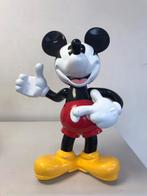 Plastic Mickey Mouse beeld, Ophalen of Verzenden, Mickey Mouse, Gebruikt, Beeldje of Figuurtje