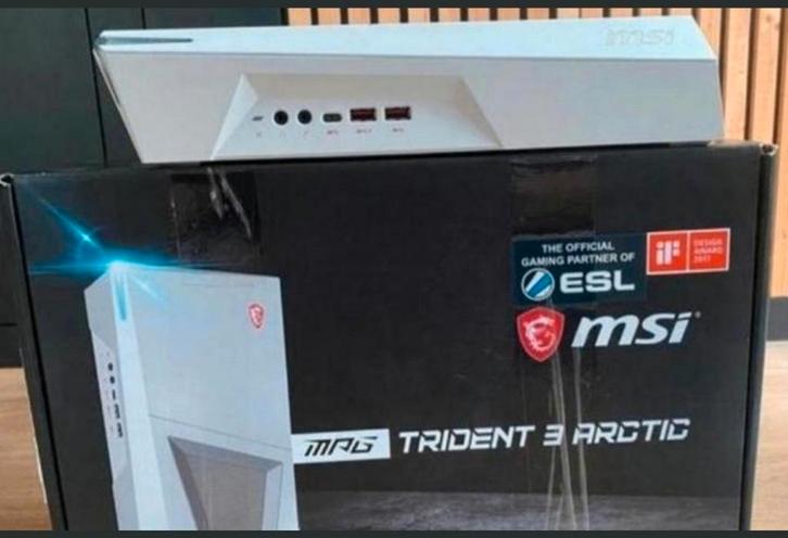 MSI MPG Trident 3 game/vr pc - i7, 16GB RAM, RTX 2060*TEAB, Computers en Software, Desktop Pc's, Zo goed als nieuw, HDD, SSD, Gaming