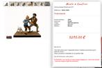 Figurine Tintin, Comme neuf, Tintin, Enlèvement, Statue ou Figurine