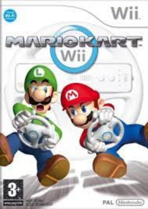 Mario Kart (Wii)., Games en Spelcomputers, Games | Nintendo Wii, Gebruikt, 3 spelers of meer, Vanaf 3 jaar, Ophalen of Verzenden