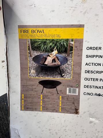 Vuurschaal beschikbaar voor biedingen