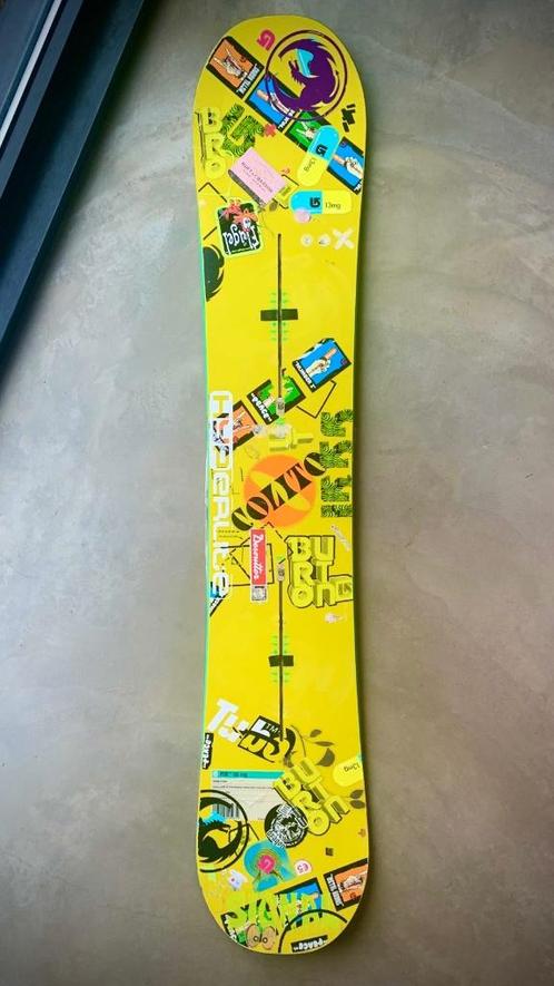 Burton fix 158 + Est bindingen, Sport en Fitness, Snowboarden, Gebruikt, Board, Ophalen