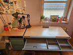 Bureau Moll Runner, Huis en Inrichting, Bureaus, Ophalen, In hoogte verstelbaar, Zo goed als nieuw, Bureau