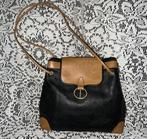 Sac CHRISTIAN DIOR cuir noir Tb état, Noir