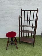 Tabouret de piano ancien + étagère à partitions, Musique & Instruments, Enlèvement, Utilisé