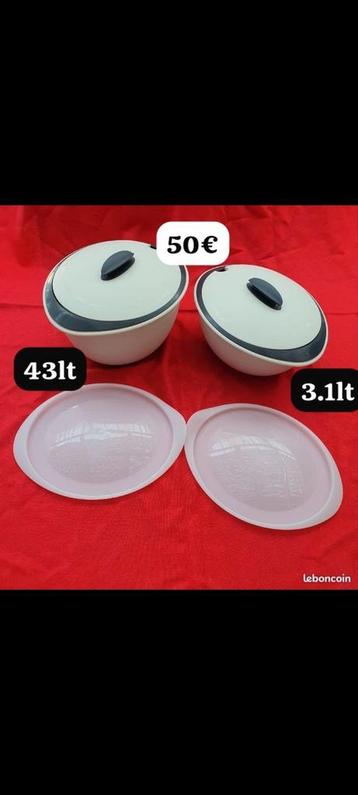 Nieuwe iso duo set van tupperware, Enlèvement ou Envoi, Neuf