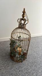 Goud kleurige decoratieve kooi, Dieren en Toebehoren, Ophalen, Zo goed als nieuw