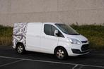 bestelwagen Ford Transit Custom, Auto's, Voorwielaandrijving, Euro 5, Stof, Zwart