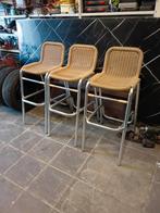 3 chaisses haute style vintage en Aluminum 30 euros pieces, Enlèvement ou Envoi