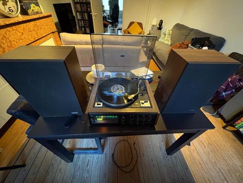Sanyo DXT 5500L + 2x Sanyo SX-807A speakers, Audio, Tv en Foto, Platenspelers, Gebruikt, Platenspeler, Overige merken, Ophalen