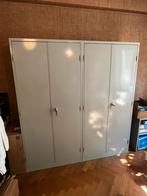 Set van 2 metalen kantoorkasten - 197 x 92 x 44 cm, Huis en Inrichting, Ophalen, Gebruikt