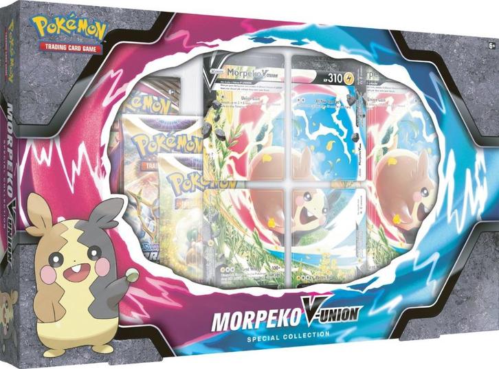 Pokemon Morpeko V Union - Special Collection Box ENG, Hobby en Vrije tijd, Verzamelkaartspellen | Pokémon, Nieuw, Overige typen