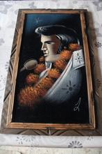 Portrait sur velours - ELVIS PRESLEY - Hecho en MEXICO, Antiquités & Art, Enlèvement ou Envoi