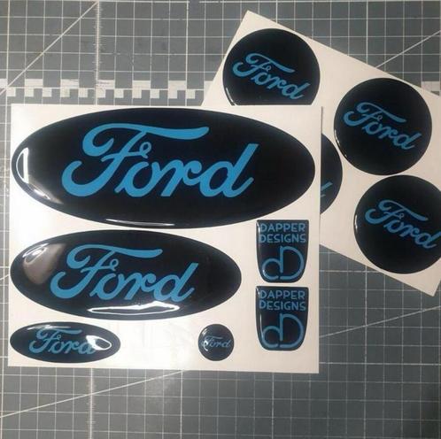 Ford Focus Mk3 Dapper Designs logo embleem stickers 3D nieuw, Auto diversen, Autostickers, Ophalen of Verzenden