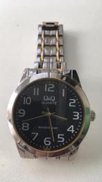 Q&Q Herenhorloge, Handtassen en Accessoires, Horloges | Heren, Overige merken, Staal, Staal, Polshorloge