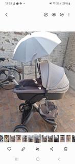 Stokke kinderwagen te koop, Gebruikt, Combiwagen, Verstelbare duwstang, Ophalen