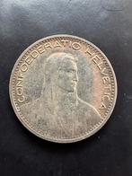 5 francs suisses 1923 Tête de Berger en argent, Argent