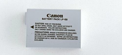 canon battery pack lp-E8 1, TV, Hi-fi & Vidéo, Photo | Accumulateurs & Batteries, Utilisé, Enlèvement