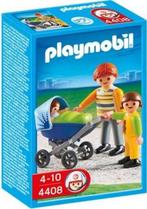 Playmobil vader met Kinderwagen - 4408, Comme neuf, Ensemble complet, Enlèvement ou Envoi