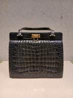 Krokodillenleer handtas, Handtassen en Accessoires, Tassen | Damestassen, Ophalen of Verzenden, Zo goed als nieuw, Handtas