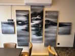 Moderne abstracte schilderijen – 5-delige set groot formaat, Immo
