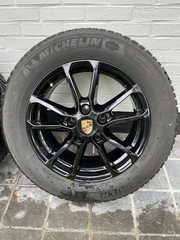 ORIGINELE VELGEN PORCHE CAYENNE MET WINTERBANDEN MICHELIN beschikbaar voor biedingen