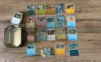 Tin met Japanse 151 set kaarten, Foil, Ophalen of Verzenden, Zo goed als nieuw, Meerdere kaarten