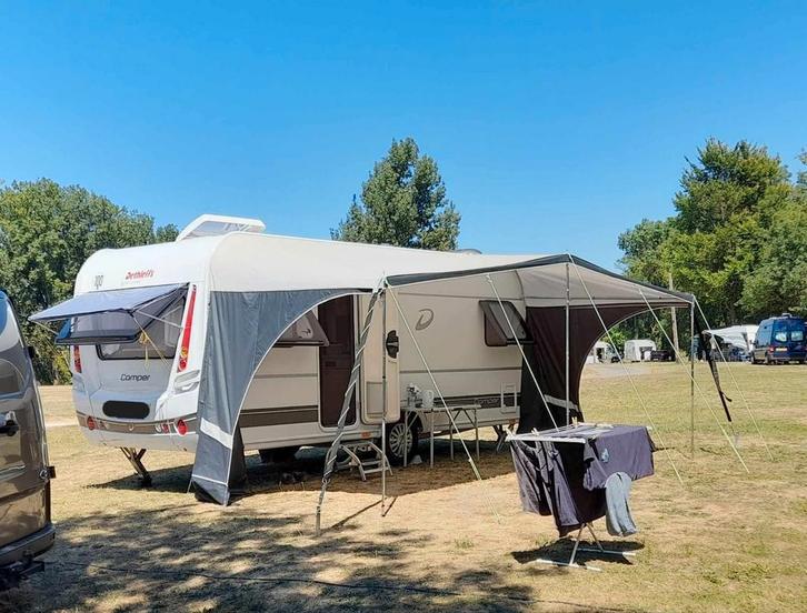 Panoramaluifel met zijkanten / tencate / maat 13, Caravans en Kamperen, Tenten, Zo goed als nieuw, Ophalen