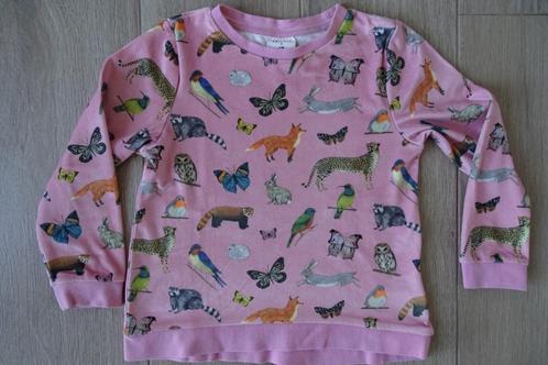 Zacht truitje dieren H&M maat 110/116, Kinderen en Baby's, Kinderkleding | Maat 110, Gebruikt, Meisje, Trui of Vest, Ophalen of Verzenden