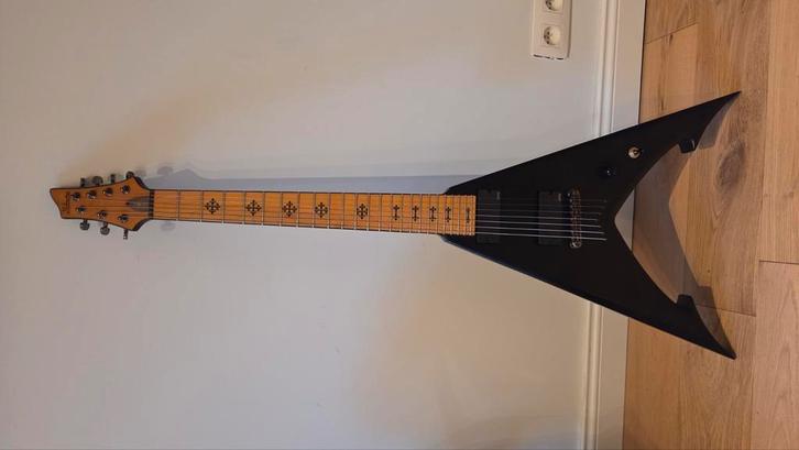 Schecter JL7V NT, Muziek en Instrumenten, Snaarinstrumenten | Gitaren | Elektrisch, Zo goed als nieuw, Ophalen