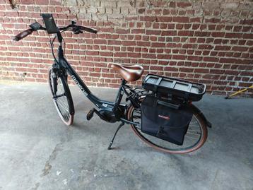 Nieuwe elektrische fiets Minerva Estrel Comfort + accessoire