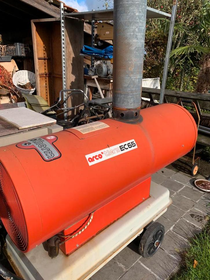 Heteluchtkannon 65000 kwk ?, Doe-het-zelf en Bouw, Chauffageketels en Boilers, Gebruikt, Geiser, 20 tot 100 liter, Onbekend, Ophalen