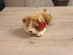 Pluche bulldog speelknuffel (Nieuw) (30 x15 cm), Nieuw, Hond, Ophalen of Verzenden