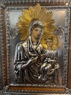 Heiligen Icoon - Maria en kindje Jezus, Ophalen, Zo goed als nieuw, Overige typen, Christendom | Katholiek