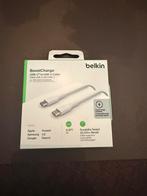 Usb c naar usb c belkin 1 meter oplader iphone/ipad, Ophalen, Nieuw